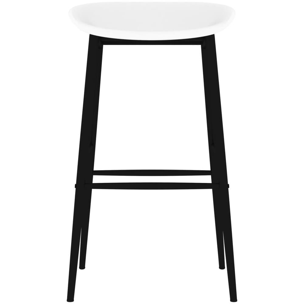 Sgabelli da Bar 4 pz Bianchi - Foto 3