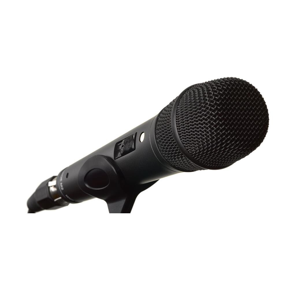 M2, scenario / performance, Mini XLR (3-pin) , Cablato, Super-Cardioid, Nero - Foto 1