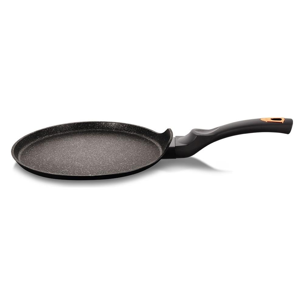 Padella In Granito Per Pancakes 25 Cm Berlinger Haus Rosa Nera Bh-1639 - Foto 1