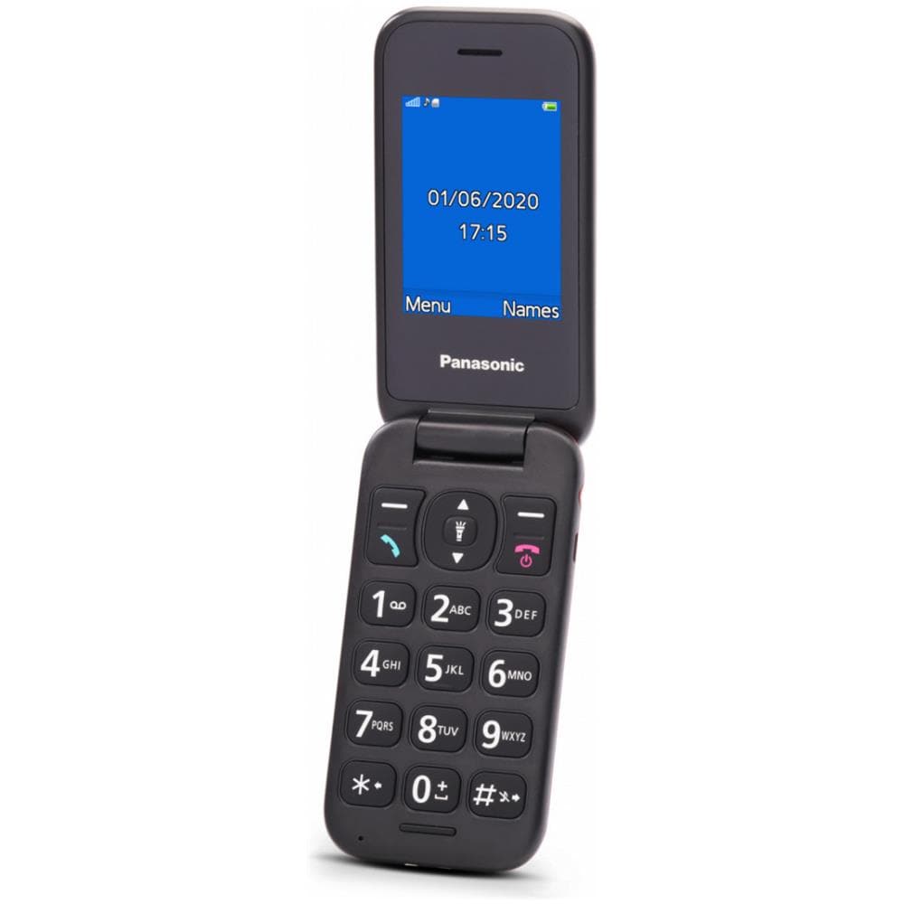 KX-TU400 Senior Phone Display 2.4" Bluetooth con Tasti Grandi + SOS Fotocamera Colore Bordeaux - Europa - Foto 2