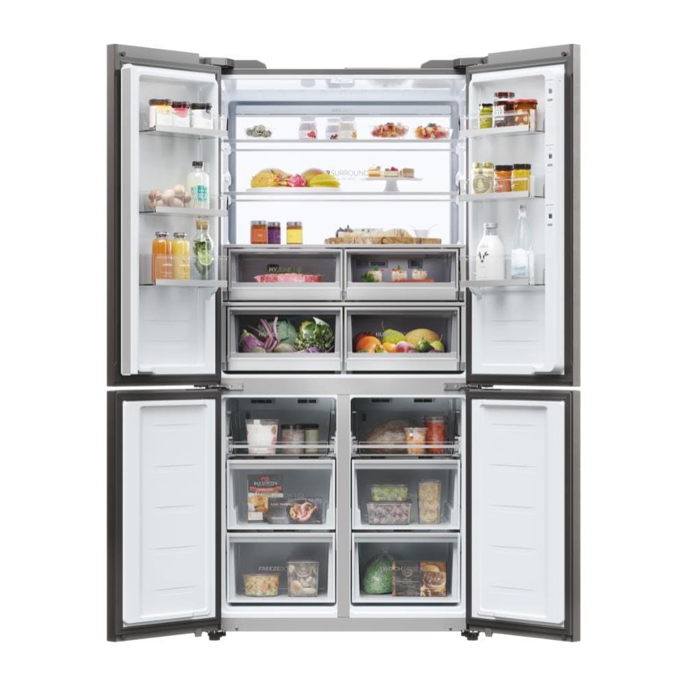 Frigorifero Side-By-Side Cube 90 Serie 9 HCW9919FSGB Libera installazione 586 L Classe F Colore Nero - Foto 3