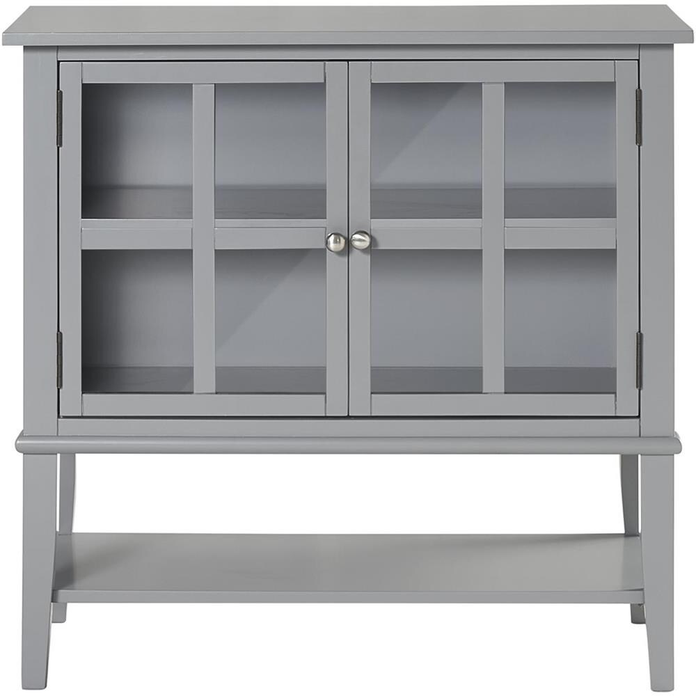 Franklin Mobile A 2 Ante In Mdf Grigio - Foto 2