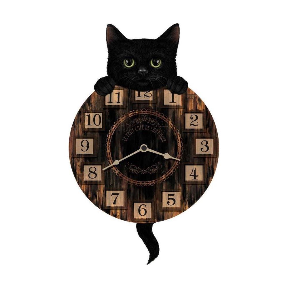 Nemesis Now - Kitten Tickin' Orologio Da Parete 32cm - Foto 2