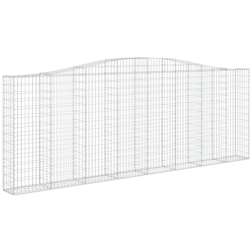 Cesto Gabbione Ad Arco 400x30x140/160 Cm Ferro Zincato - Foto 2