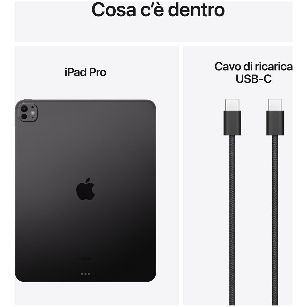 iPad Pro M4 (2024 7th Gen) 1TB 13" Wi-Fi Nano-texture Glass Nero Siderale - Foto 5