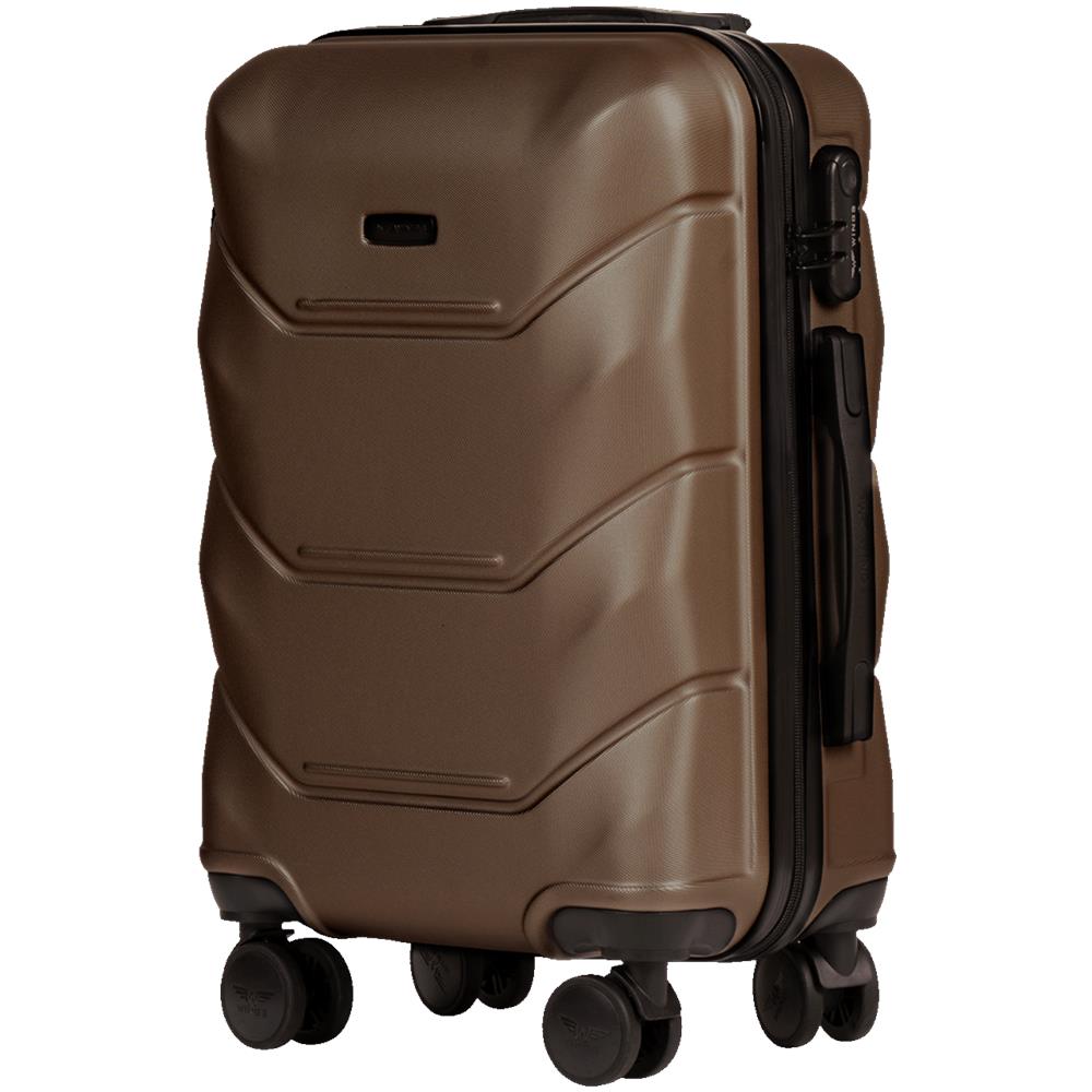 Valigia da cabina Peacock 3.0 da 20"" - Caffè, design moderno - Foto 1