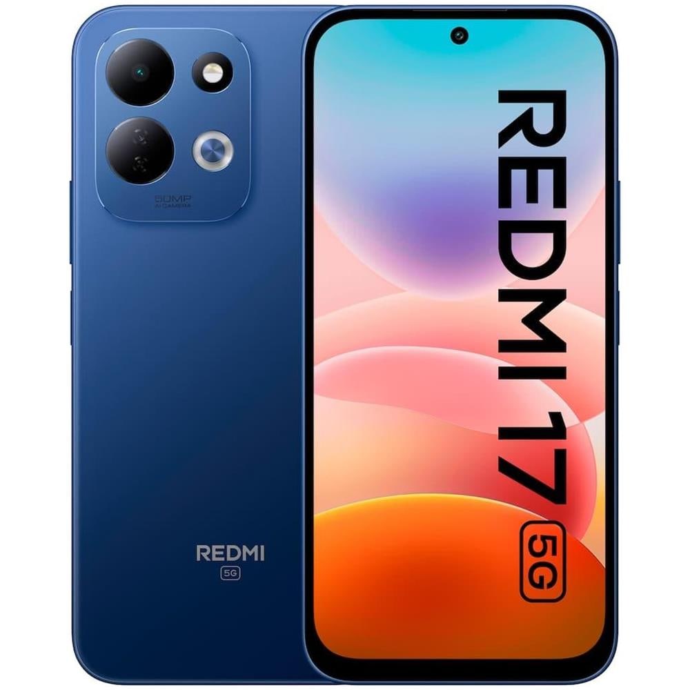Redmi 17 5G 256GB 4GB Ram Display 6.9" HD 120Hz Main Camera 50MP Selfie 8MP DualSim Ibrida HyperOS3 Snapdragon 4 Gen5 7500mAh Ram Deep Blue - Foto 1