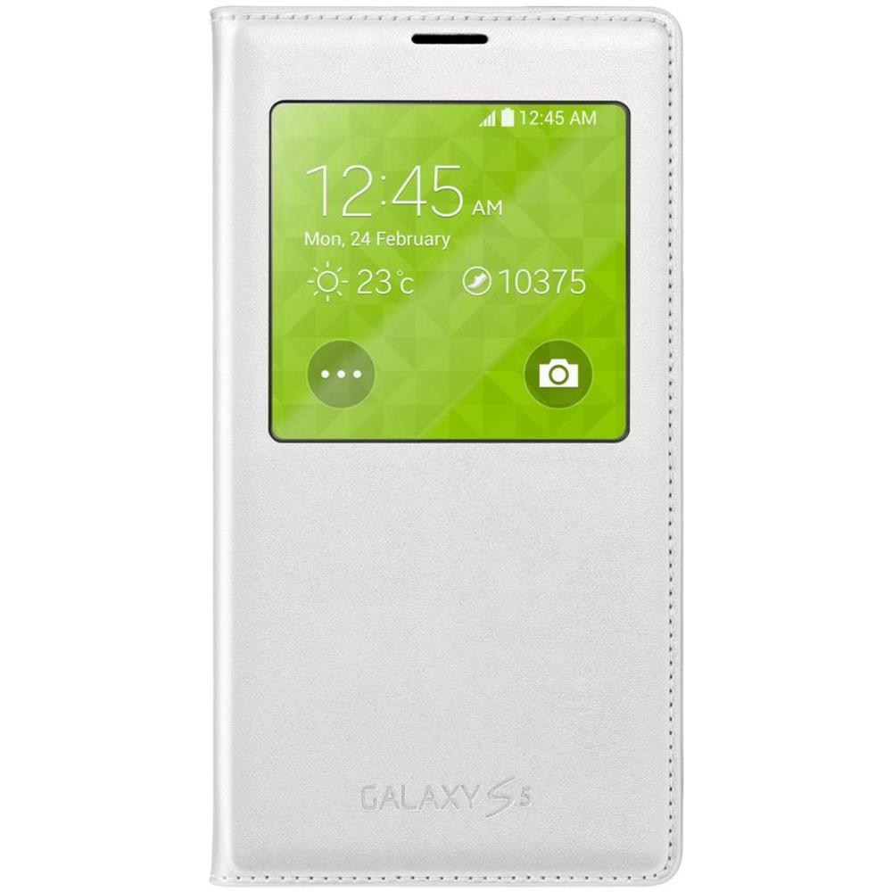 S-view Cover Originale Galaxy S5 Colore Bianco - Foto 9