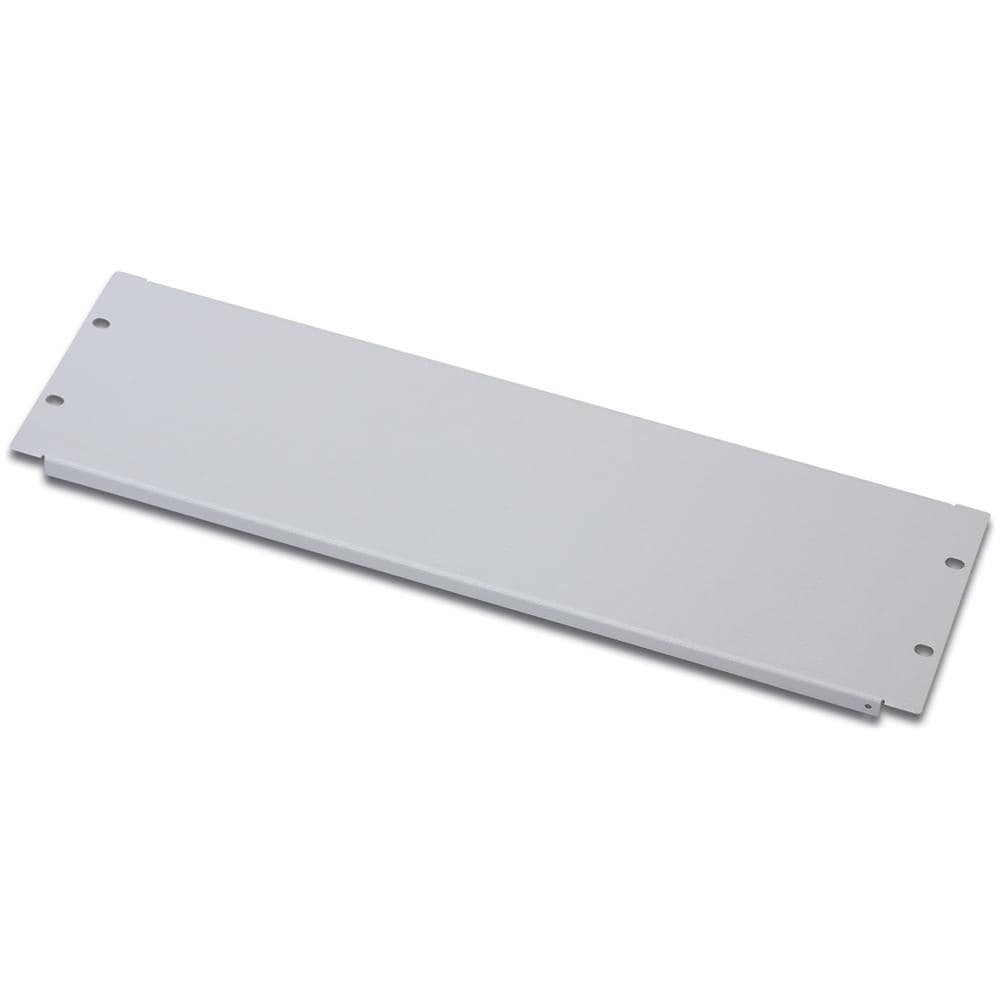 Pannello Cieco 3 Unita' Per Chiusura Spazi Vuoti In Armadi Rack 19" Viti Incluse Grigio - Foto 1