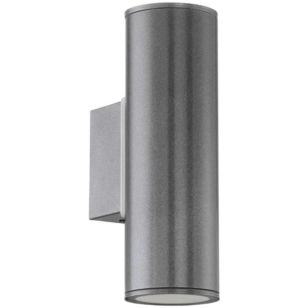 Lampada A Led Da Parete Esterna Riga Grigio Scuro 94103 - Foto 1