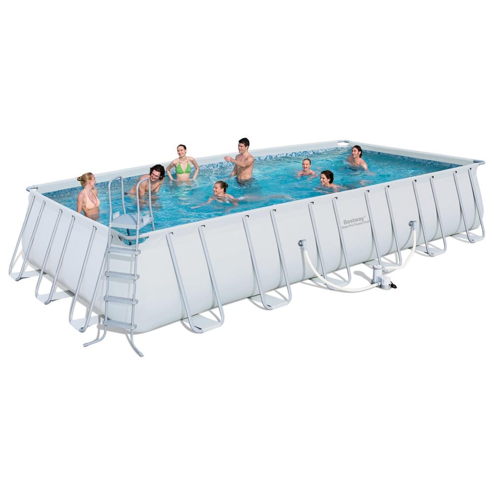 Piscina Rettangolare Frame 732x366x132cm 31820lt Con Accessori 56229 - Foto 1
