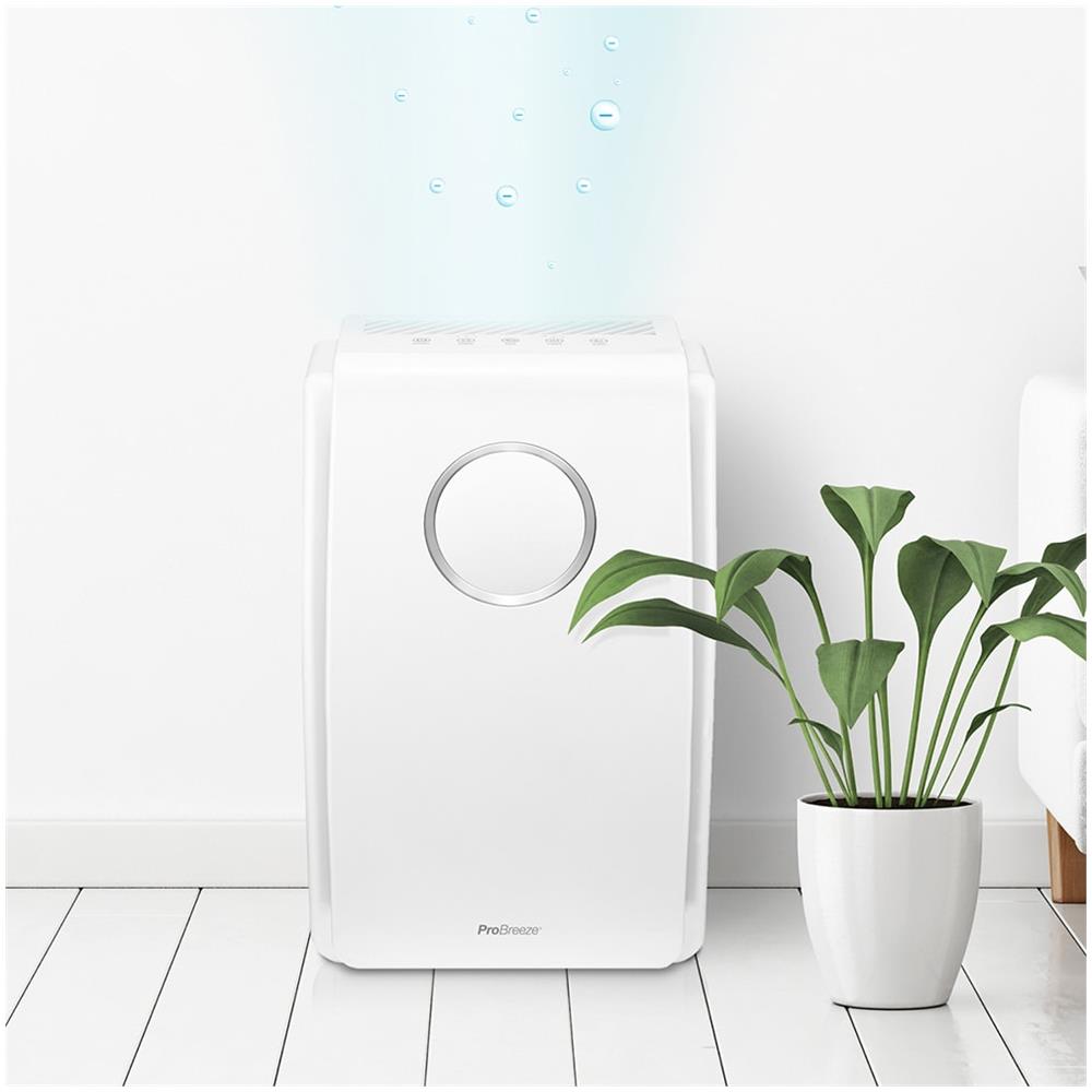 Purificatore d'Aria a Torre HEPA 5-in-1 Colore Bianco  - Foto 7