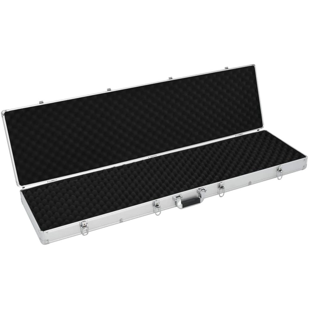 Custodia Per Pistola Argento 134x35x12 Cm In Alluminio - Foto 8