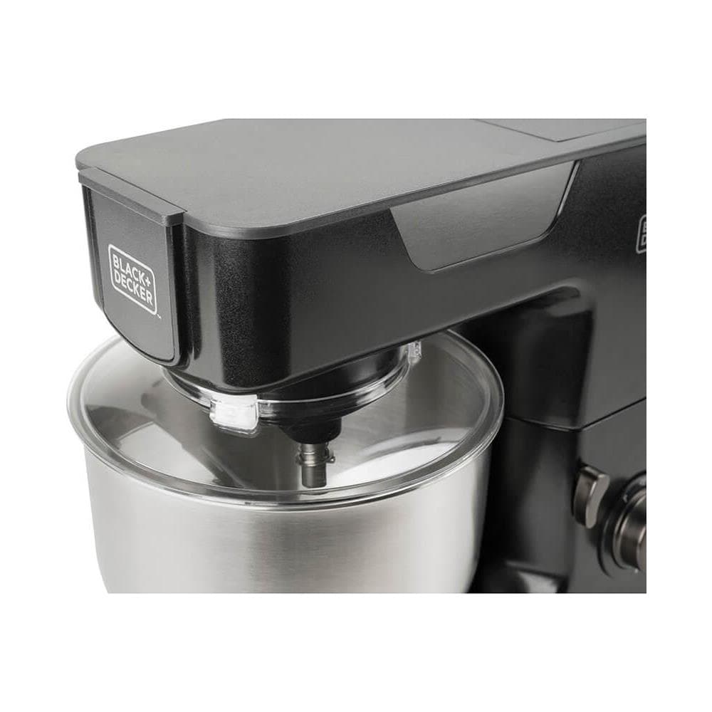 Robot da Cucina BXKM1000E con Capacità 5.2 Litri 8 Velocità Potenza 1000 W Colore Nero - Foto 2