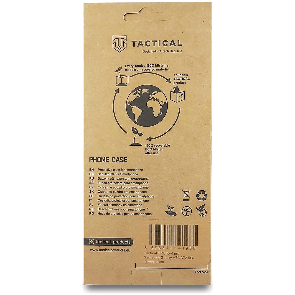 Custodia Tpu Kryt Pro Cover Case Per Samsung Galaxy A72 Sm-a725 A726 Trasparente - Foto 4