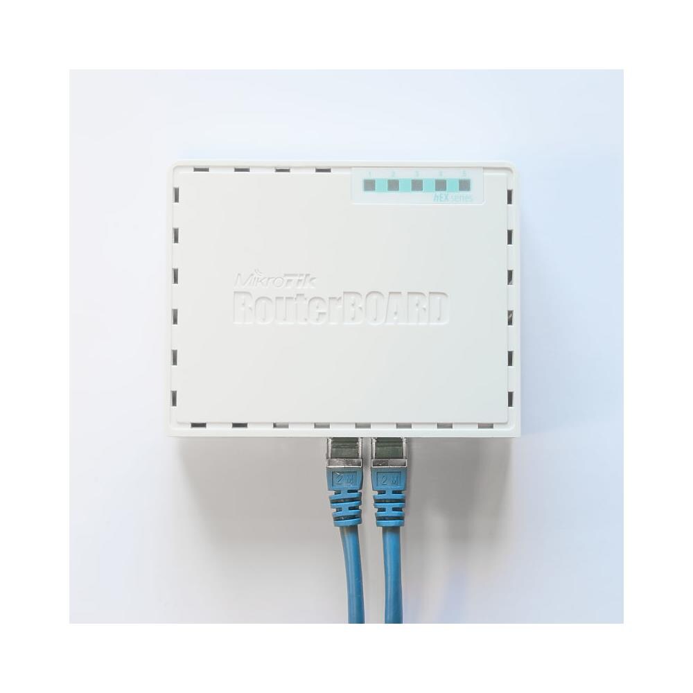 RB750GR3 Collegamento ethernet LAN Turchese, Bianco router cablato - Foto 2