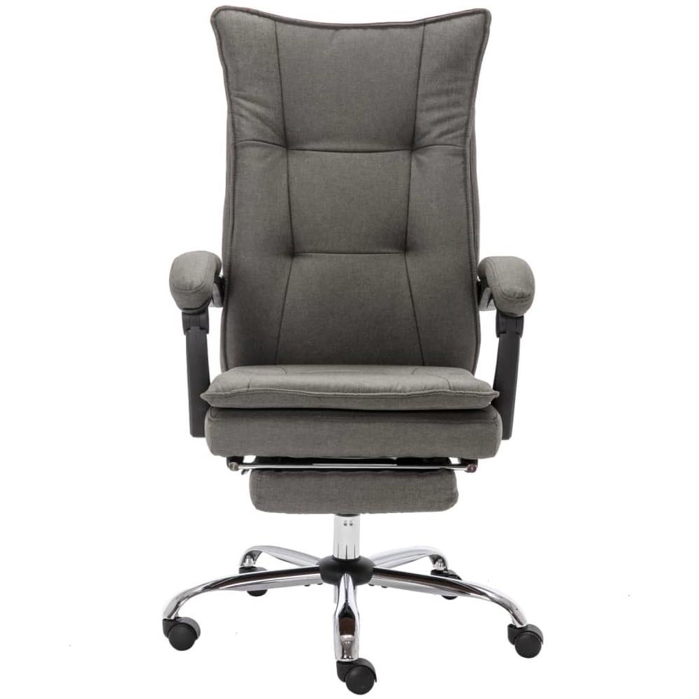 Sedia Massaggiante Da Ufficio Grigia In Tessuto - Foto 2