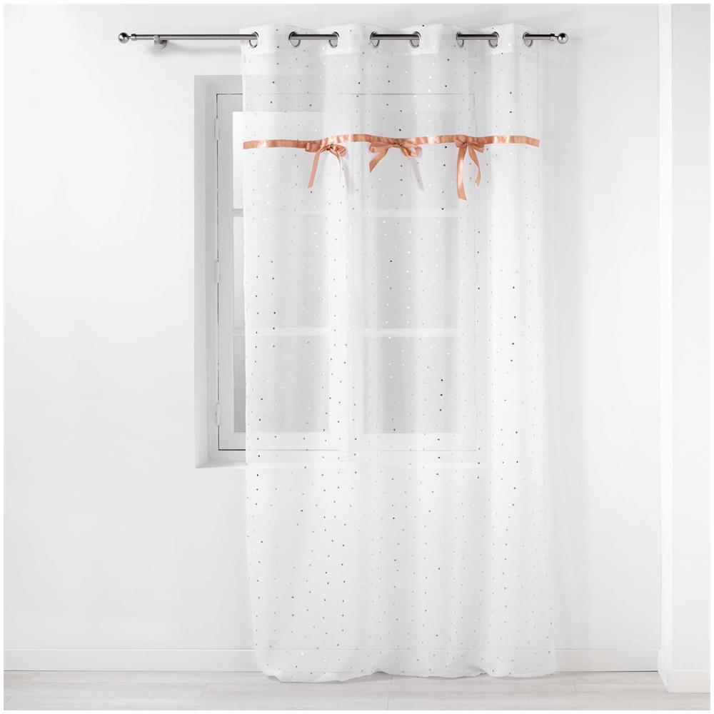 Tenda Su Occhiello Con Nastri E Ornamenti, 140 X 240 Cm - Foto 1