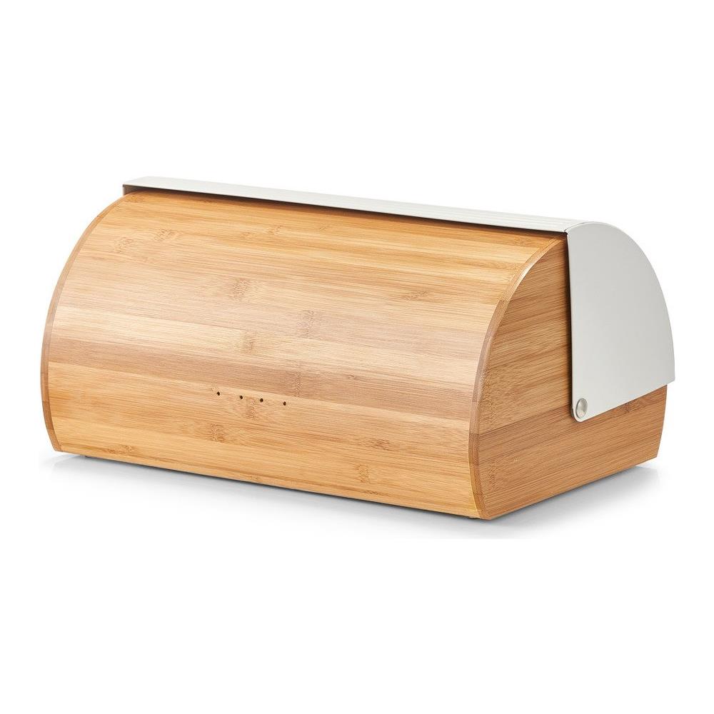 Pane Di Bambù Con Coperchio Bianco, 39 Cm, - Foto 2