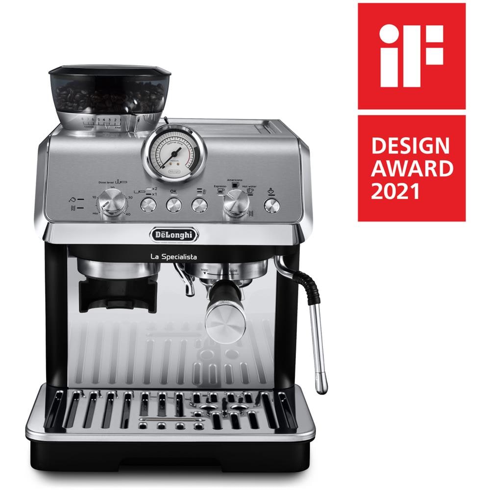 EC9155.MB Macchina da Caffè Espresso Manuale La Specialista Arte Serbatoio 1.5 Lt. Potenza 1400 Watt Colore Silver - Foto 2