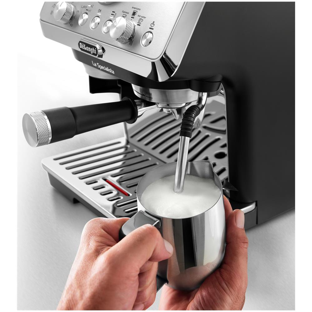EC9155.MB Macchina da Caffè Espresso Manuale La Specialista Arte Serbatoio 1.5 Lt. Potenza 1400 Watt Colore Silver - Foto 4