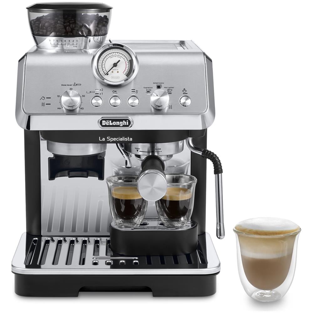 EC9155.MB Macchina da Caffè Espresso Manuale La Specialista Arte Serbatoio 1.5 Lt. Potenza 1400 Watt Colore Silver - Foto 1