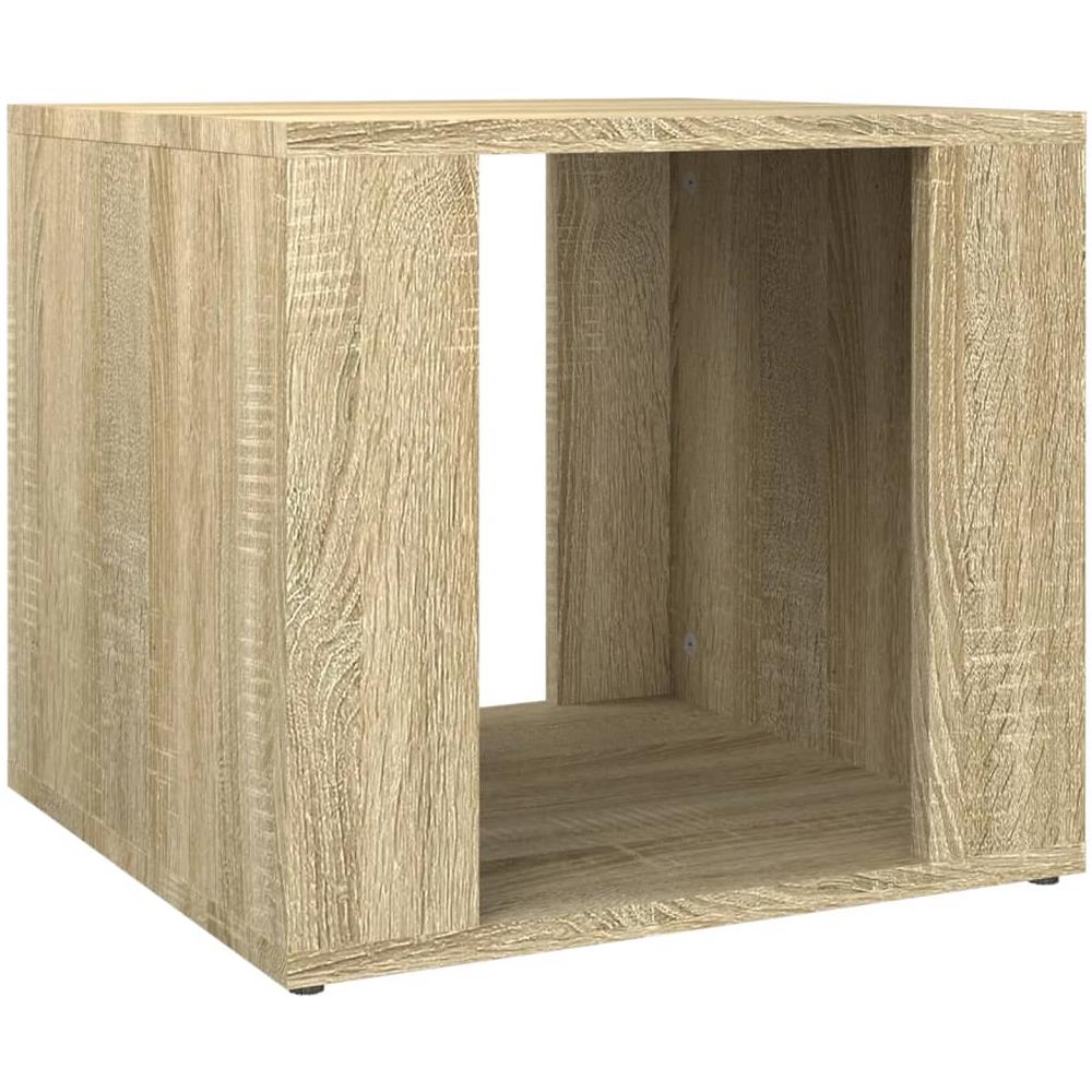 Comodino Rovere Sonoma 41x40x36 Cm In Legno Multistrato - Foto 2