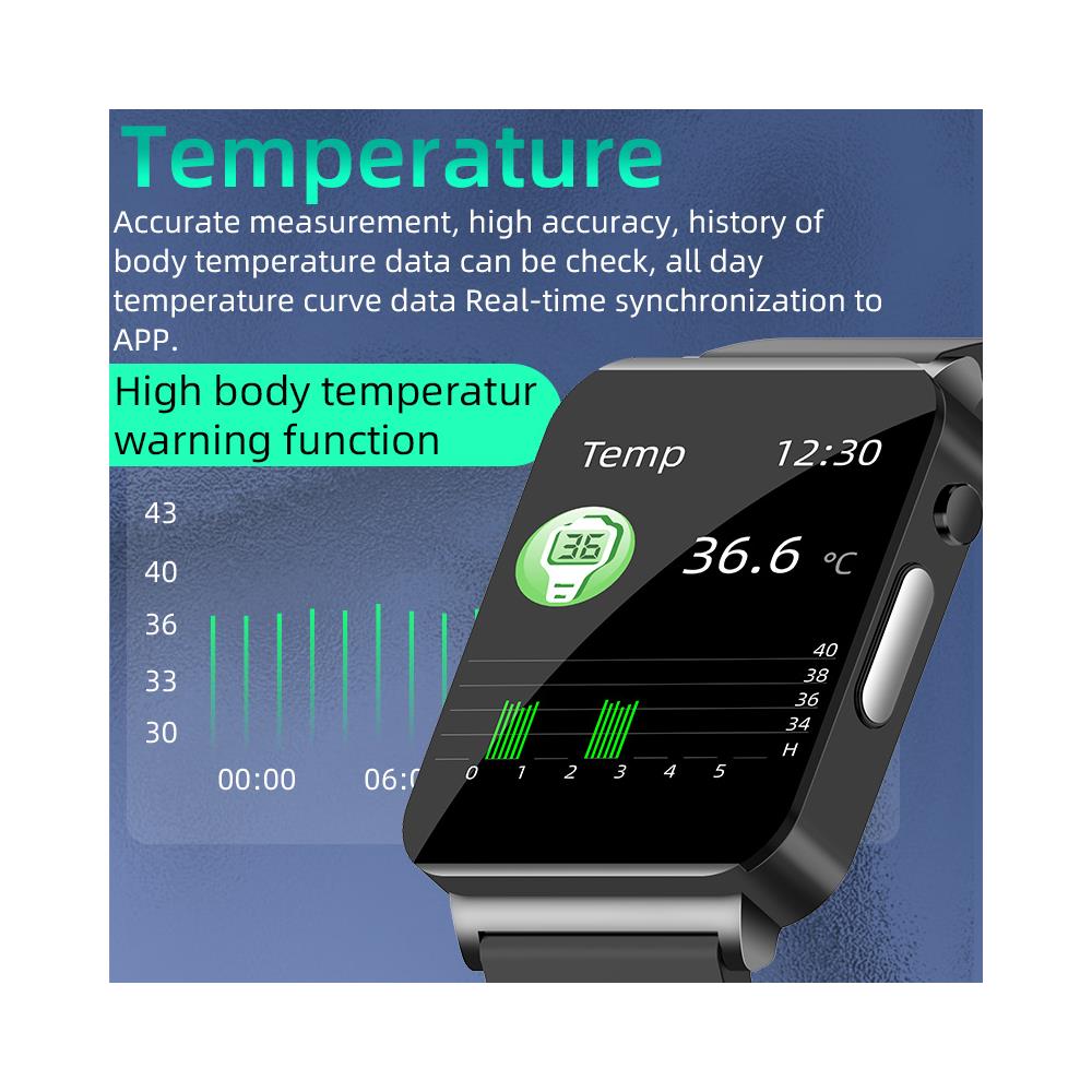 Smartwatch Con Ecg, Pulsazioni, Ossigeno Nel Sangue, Monitor Del Sonno Silver - Foto 2