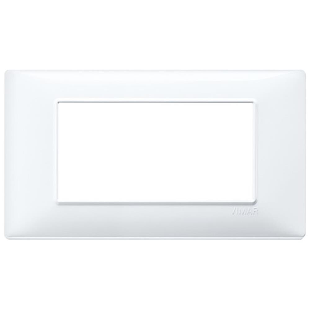 Placca 4 Moduli Bianco Plana 14654.01 - Foto 6