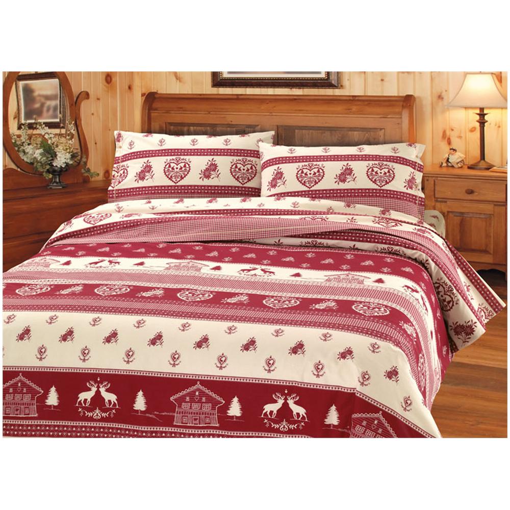 Copritrapunta In Cotone Fantasia Tirolo Matrimoniale Tirolo - Foto 1