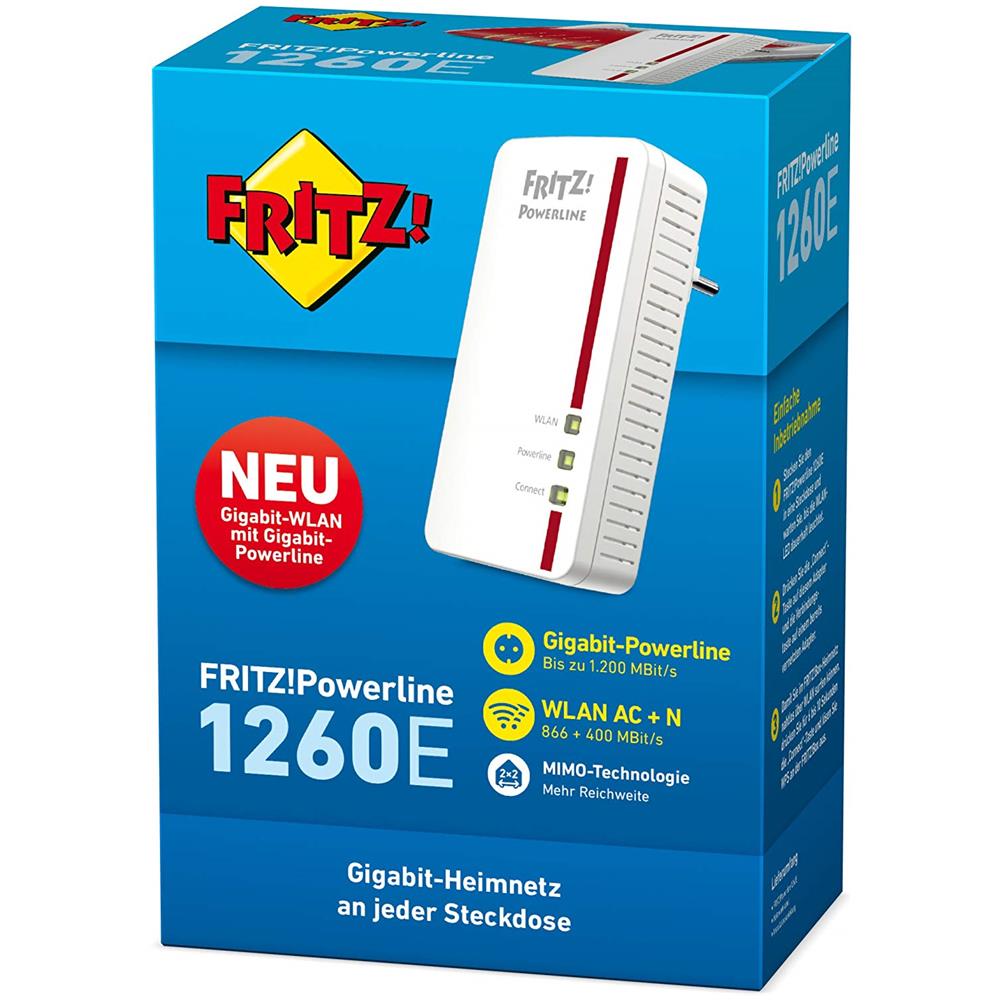 Powerline 1260E 1200 Mbit / s / Interfacce 1 x Gigabit Ethernet - Foto 4