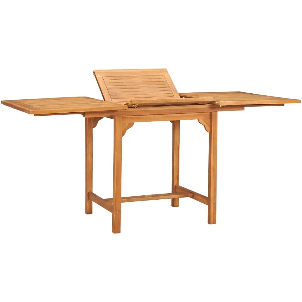 Set da Pranzo da Giardino 7 pz in Legno Massello di Teak - Foto 2