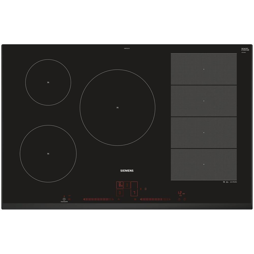 Piano Cottura A Induzione 80cm 4 Fuochi 7400w Nero - Ex851lvc1f - Foto 1