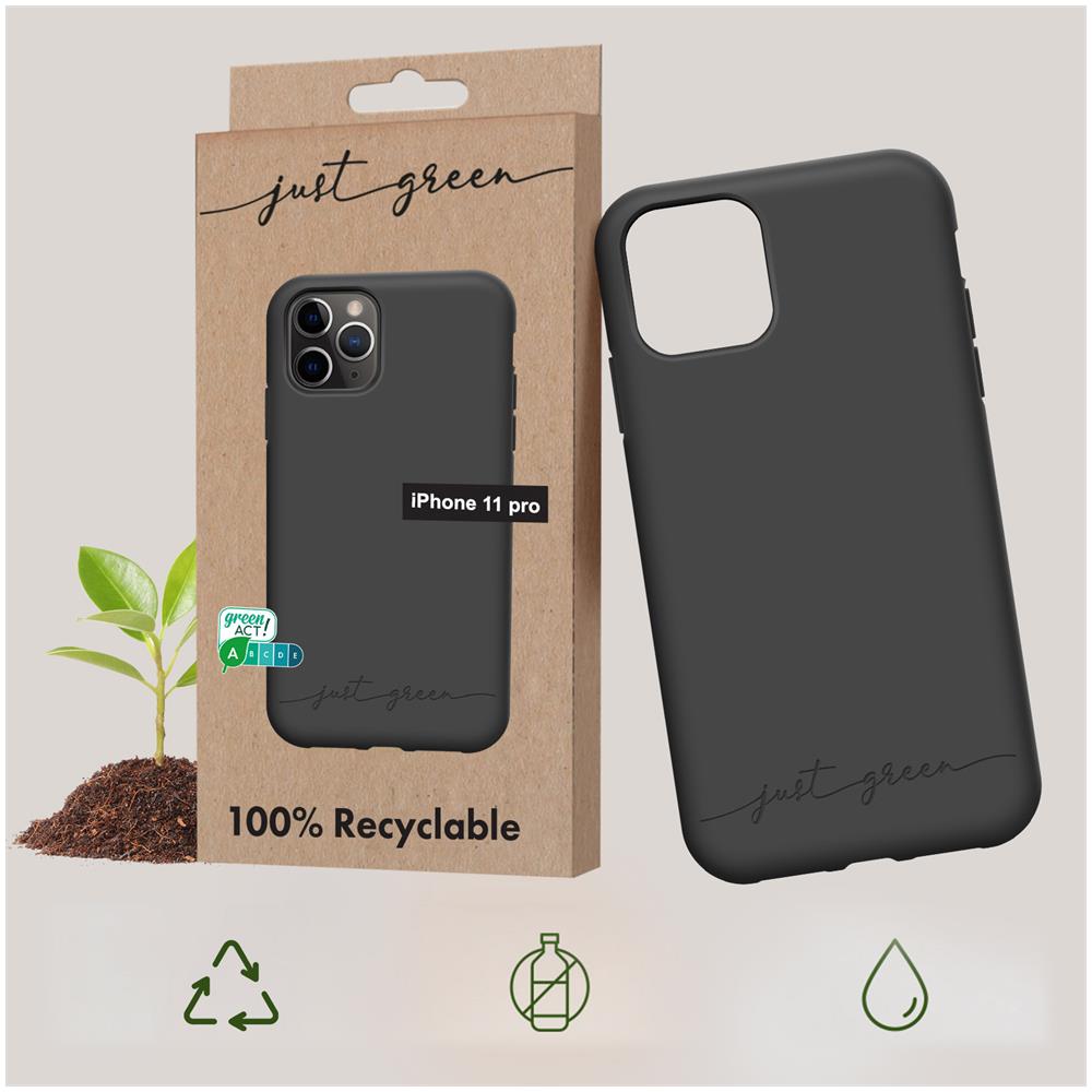 Cover Biodegradabile Per Iphone 11 Pro Nera - Foto 6
