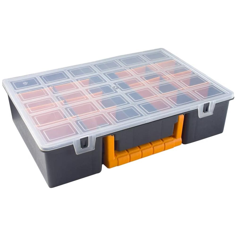 Cassette A Scomparti 2 Pz Divisori Rimovibili 360x250x85 Mm Pp - Foto 2