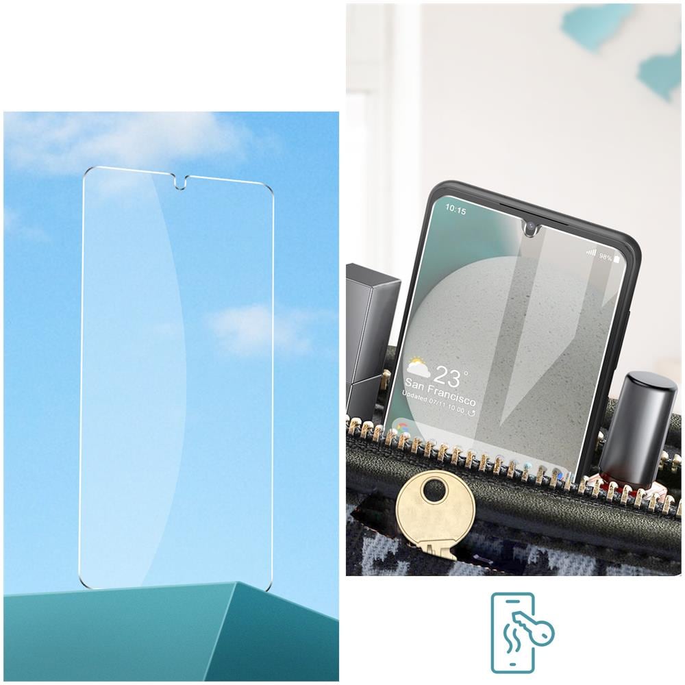 Pellicola Galaxy A34 5g Plastica Flessibile Aderenza Totale Trasparente - Foto 5