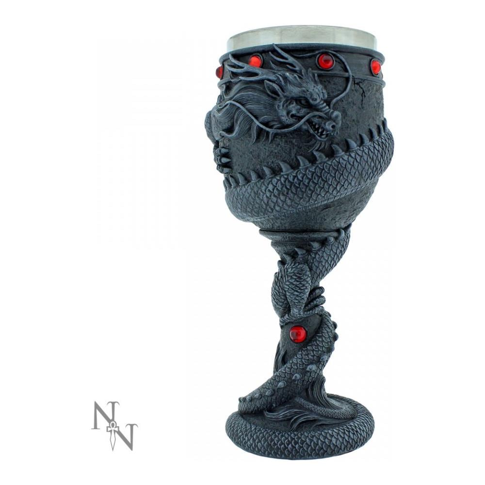 Nemesis Now - Dragons - Calice A Spirale Di Drago 20 Cm - Foto 1