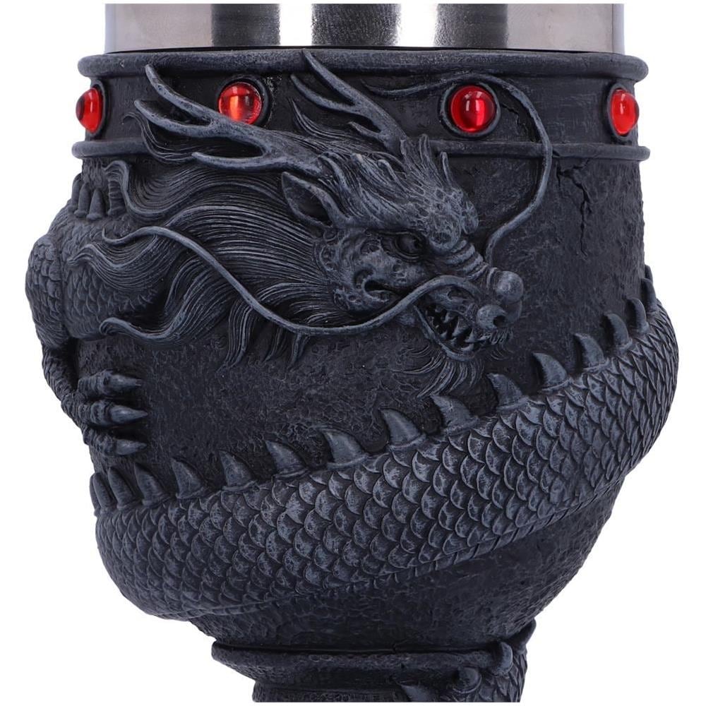 Nemesis Now - Dragons - Calice A Spirale Di Drago 20 Cm - Foto 7