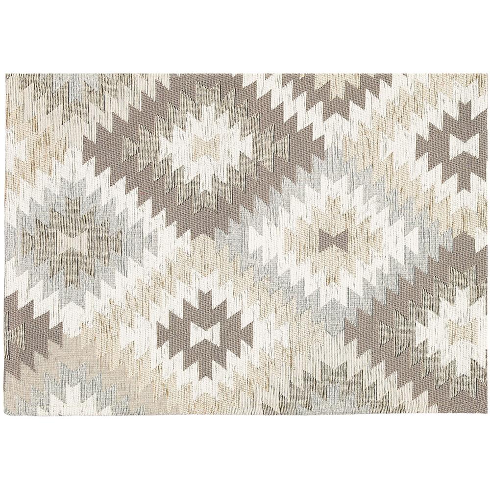 Tappeto Arredo Antiscivolo Camera Salotto Disegno Astratto Geometrico Avana By Suardi 65x110(Set 2) Tortora - Foto 2