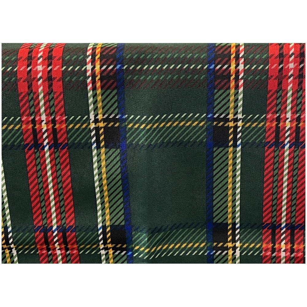 Tovaglia Cucina Soggiorno Antimacchia Idrorepellente Fantasie Tartan Splash Vari Colori 140x360cm Verde - Foto 5