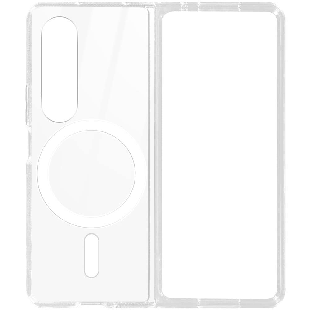 Cover Magsafe Per Samsung Galaxy Z Fold4 Rigida Serie Crystal Mag Trasparente - Foto 1