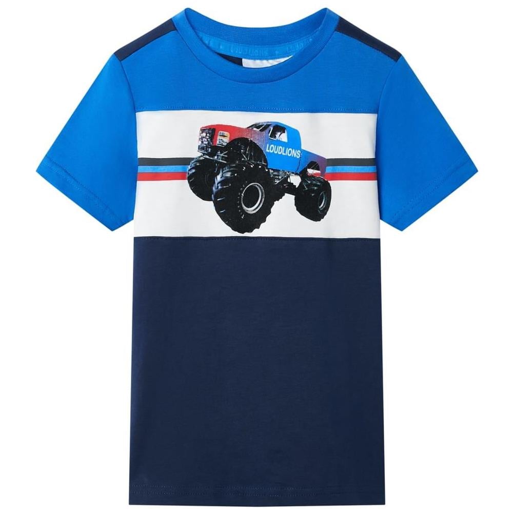 Maglietta per Bambini Blu e Blu Marino 92 - Foto 1