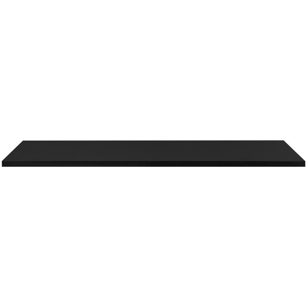 | Piano di servizio - 40,6x46x1,6 cm - nero - Piano in laminato di alta qualità - Resistente all'acqua - Per lavabi - Foto 2