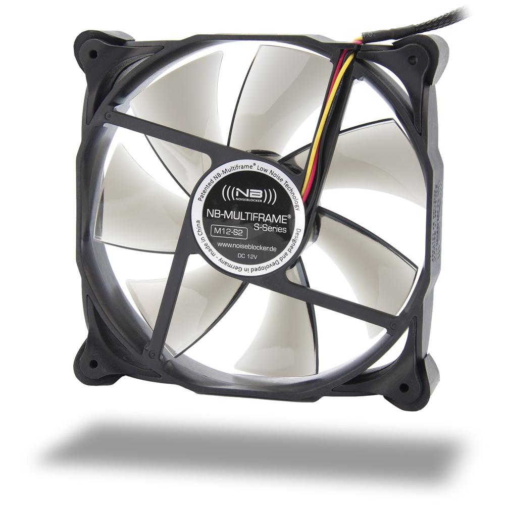 M12-S2, Ventilatore, Computer case, 19 dBi, Nero, Grigio, 2,91W, -10 - 70 °C - Foto 1