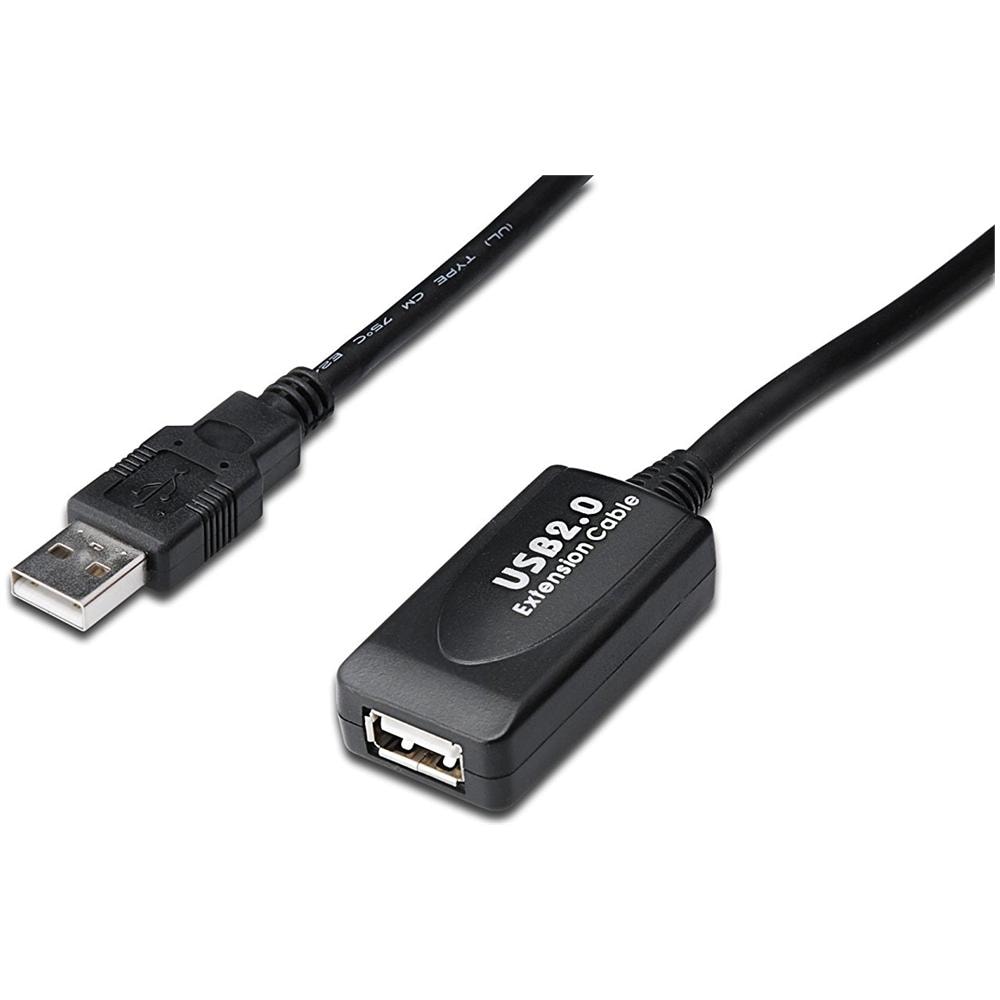 Estensore di Linea USB 2.0 Maschio / Femmina con Cavo da Mt. 15 - Foto 1