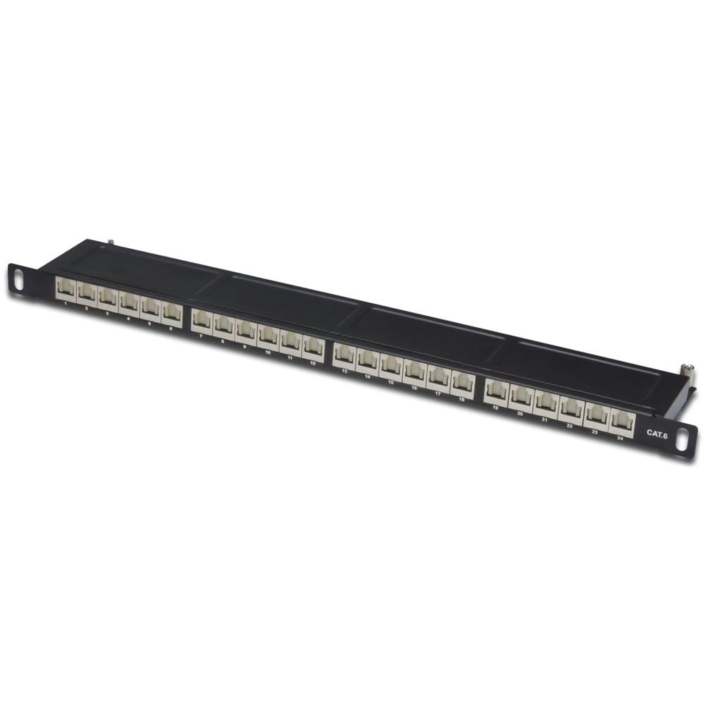 Pannello Patch 24 Porte Cat6 0,5 Unita' Schermato - Foto 2