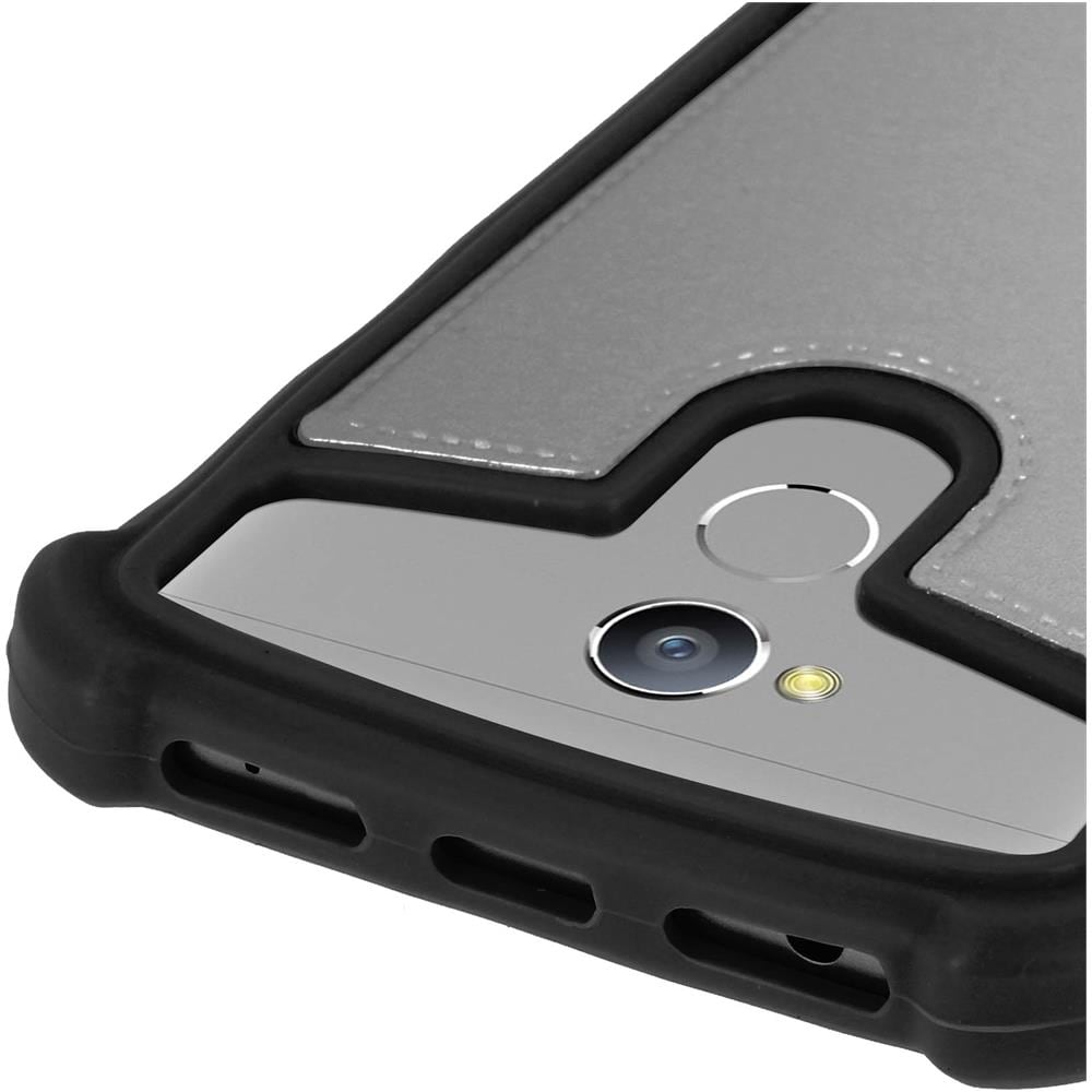 Cover Bumper Universale Smartphone Da 4.3 A 4.7 Pollici In Silicone Gel Argento - Foto 10