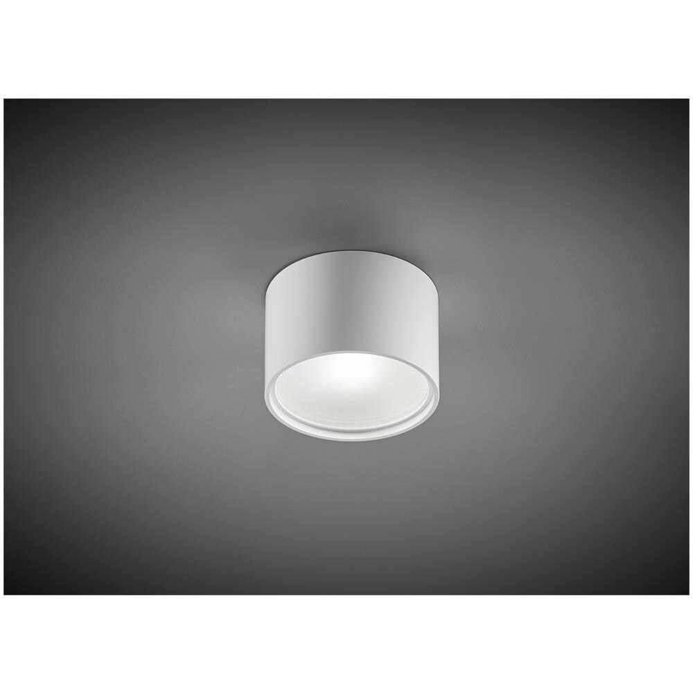 Cube Round Plafoniera Led A Cilindro Bianca 18w - Foto 1