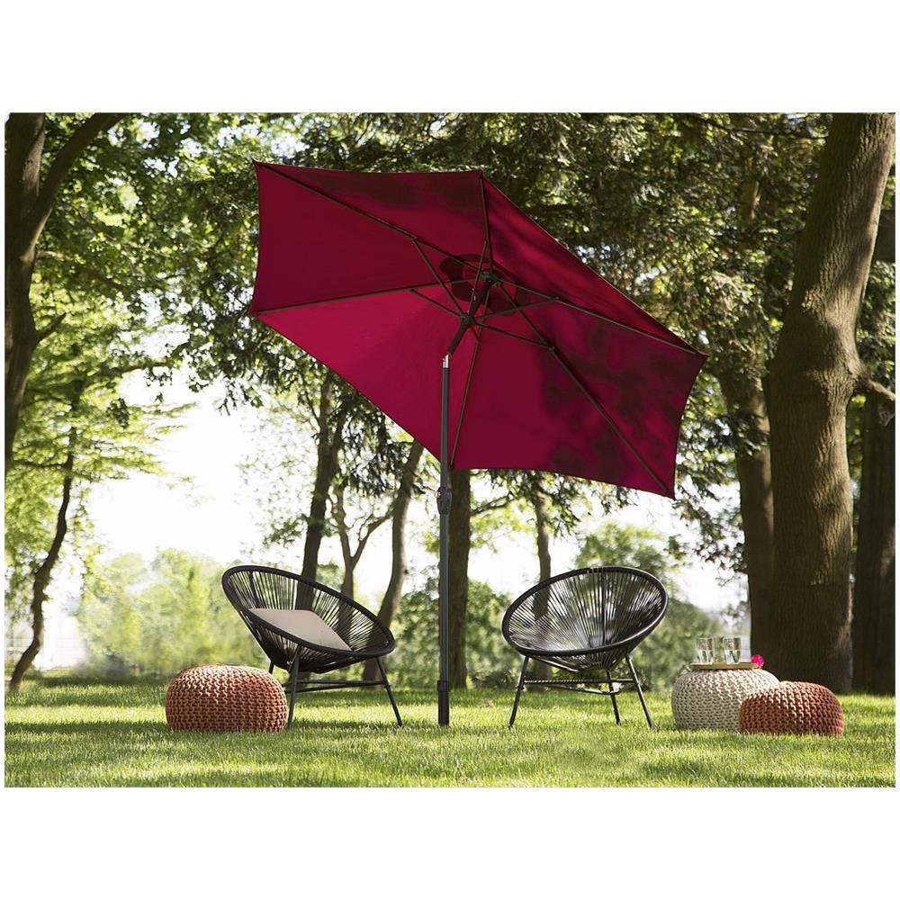 Ombrellone Da Giardino Color Rosso Scuro 270 Cm Varese - Foto 2