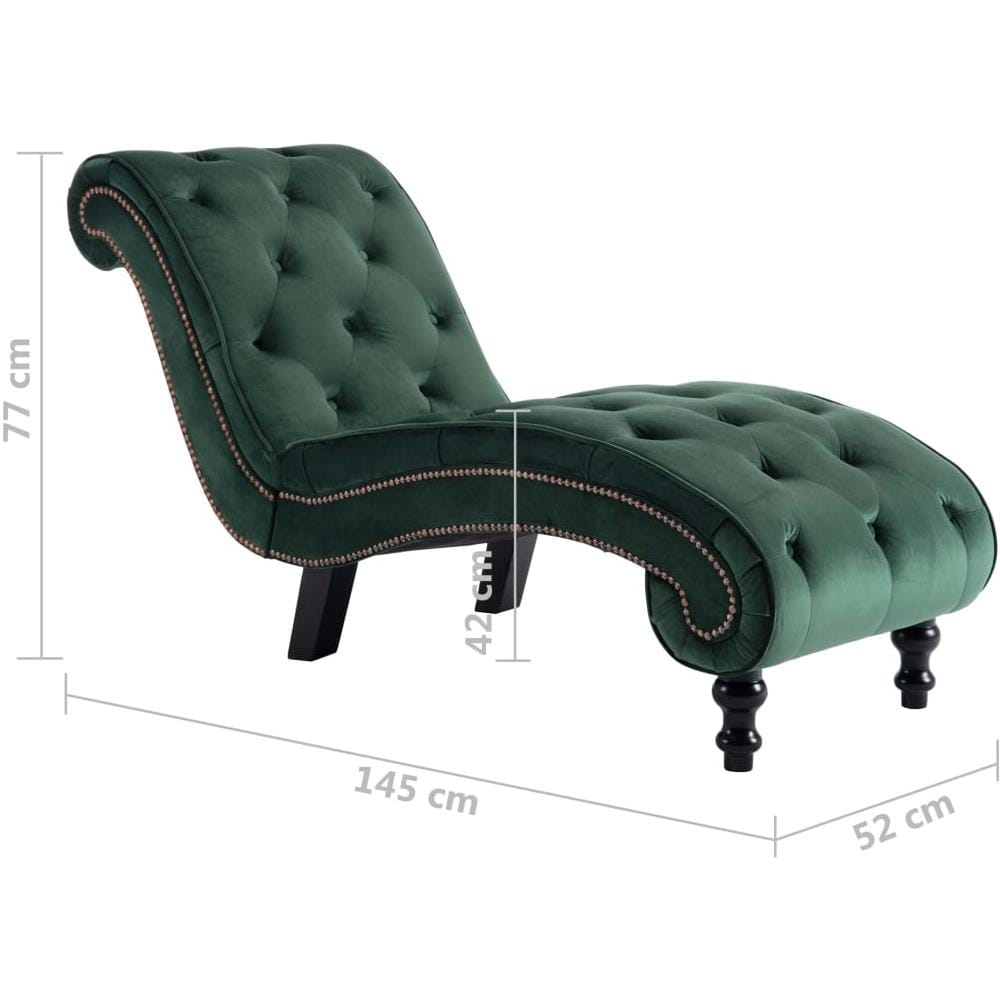 Poltrona Relax Verde In Velluto - Foto 8